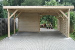 Bild Nr. 3 Doppelcarport mit Sichtschutz
