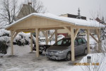 Bild Nr. 8 Doppelcarport mit Spitzdach